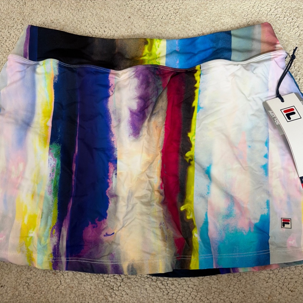 Fila Colorful Tennis Galaxy Printed Skort